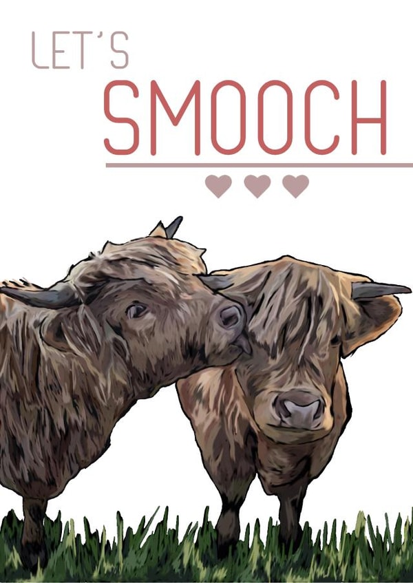 Highland Cow Card created by Designs by Elena