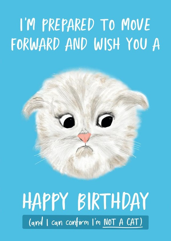 Funny Cat Lawyer Meme Card created by @tikkled.pink