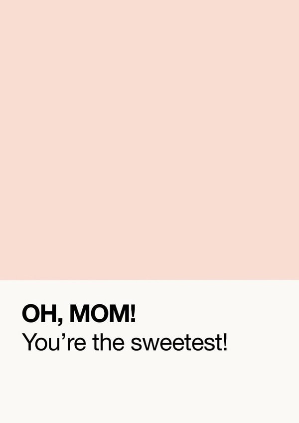 Oh, mom! - Pantone Swatch Card created by Jenni Ahlberg - Jeah Design