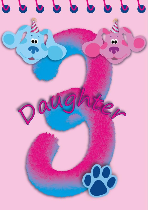 3 third Birthday Card 47814 created by Be Concept