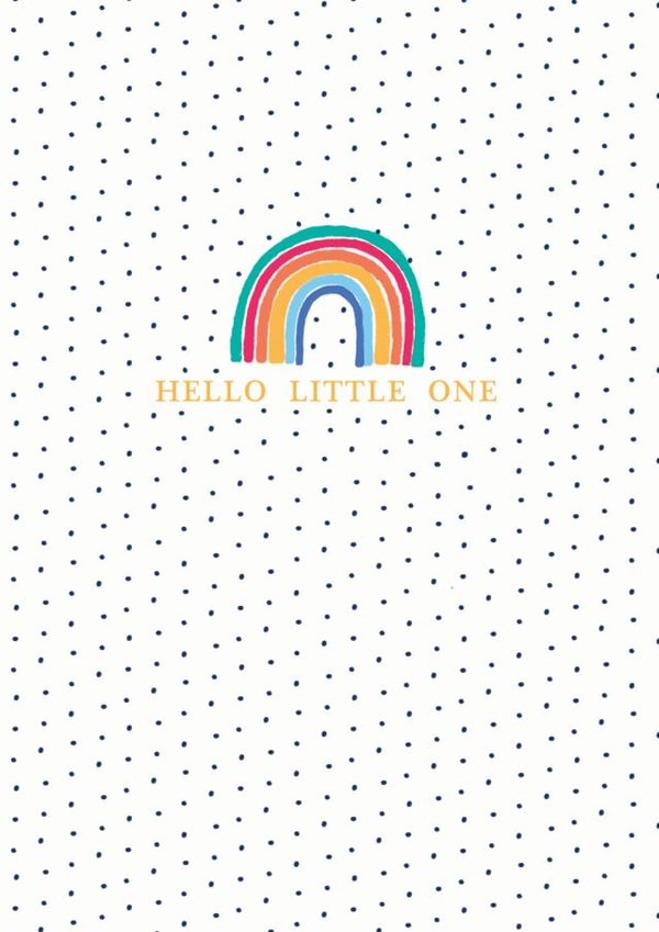 welcome hello New Baby Card 21830 created by Zoe May Designs