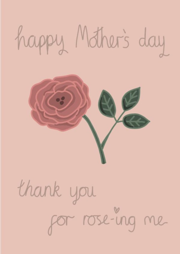 Mum Rose Mothers Day Card 48009 created by incardible