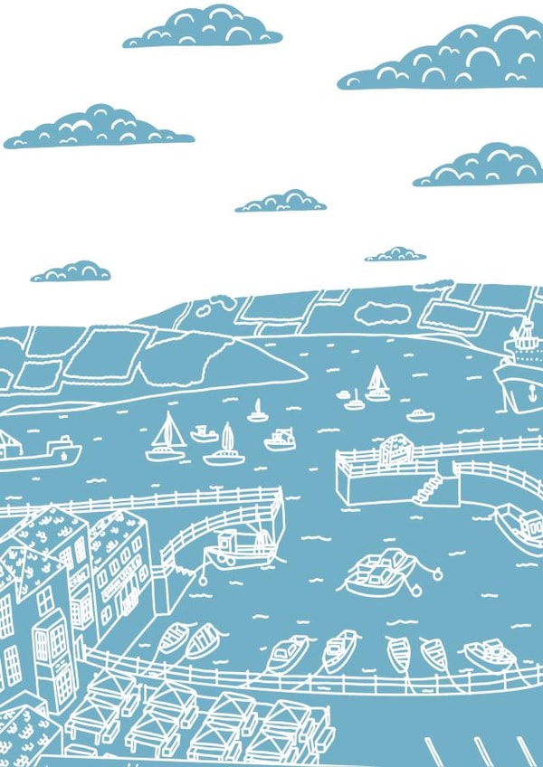 Cornwall Falmouth Card 41275 created by Amaisin’ cards