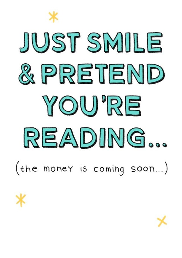 Simple Funny Birthday Money Card created by Anne Berry