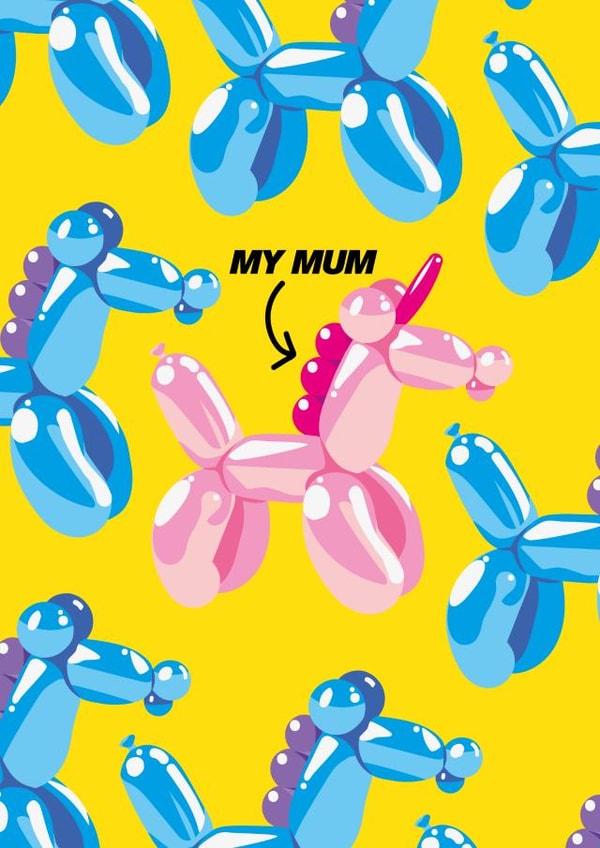 MUM UNICORN Mothers Day Card 42733 created by Amy Watkinson