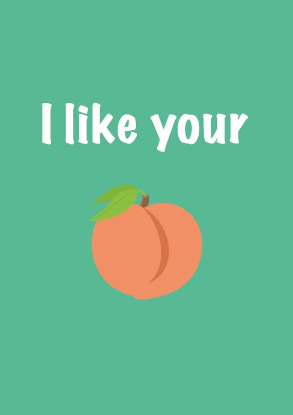 i like your food Birthday Card 41096 created by NaughtyOctopus