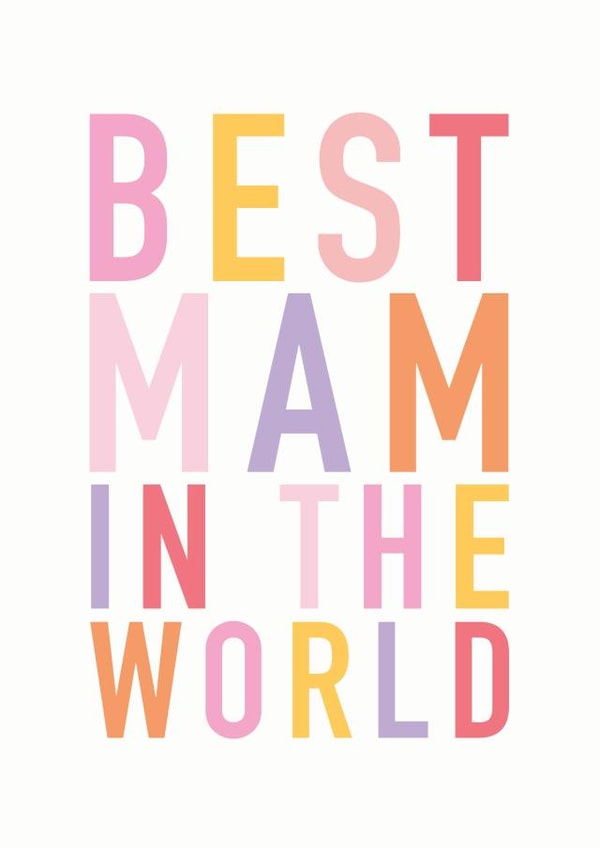 mum mam Mothers Day Card 10719 created by Studio 9