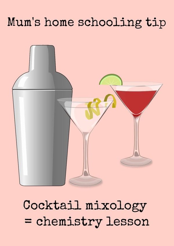 Mum Home schooling Mothers Day Card 25581 created by Doodle Dot Design Co