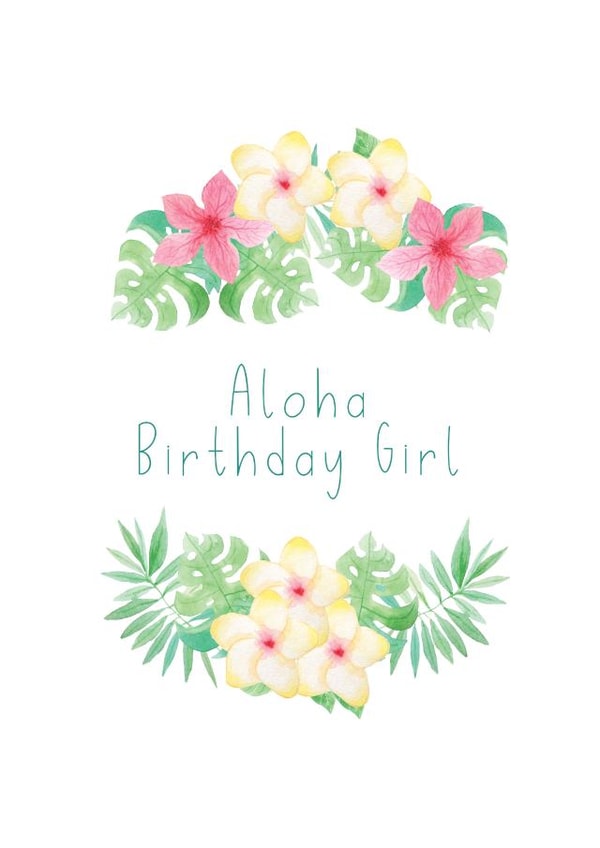 girl female Birthday Card 48072 created by Shire Studios