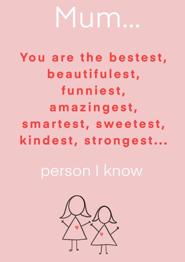 Mum Mother  Mothers Day Card 48107 created by Lydia Blakeston