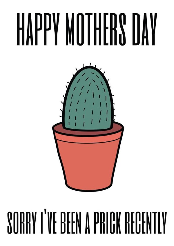 Funny Comedy Mothers Day Card 48110 created by Doug And Ted Designs