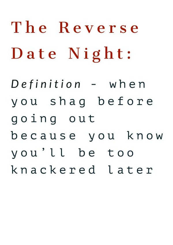 reverse date Valentines Day Card 46948 created by Lipstick & Moustaches