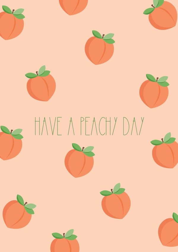 peach peachy Birthday Card 19012 created by LAYERS DESIGNS