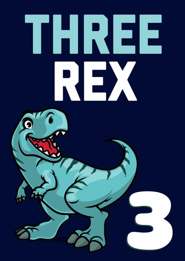 3 3rd Birthday Card 21646 created by Evezee