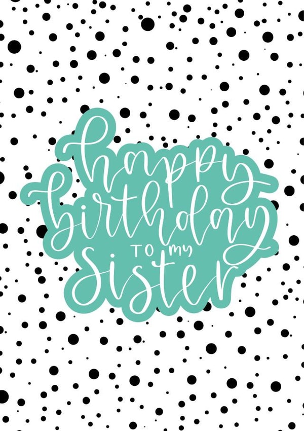 dots polka dots Birthday Card 19445 created by Cate Creates