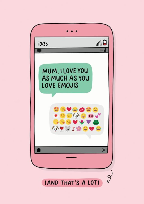 mum love Mothers Day Card 40559 created by Inky in the Wild