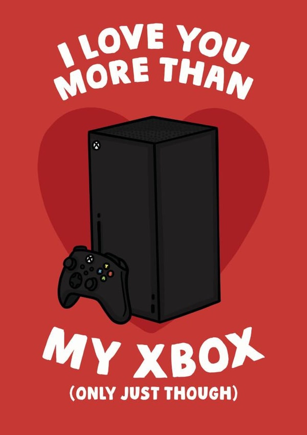 XBOX game Anniversary Card 13336 created by Studio Doodles