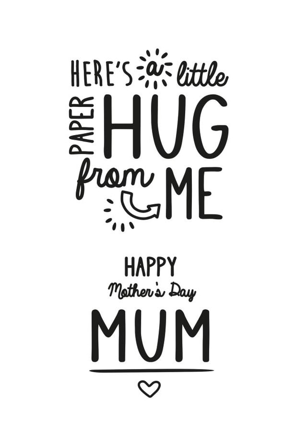 little paper Mothers Day Card 32175 created by Jodie Gaul & Co