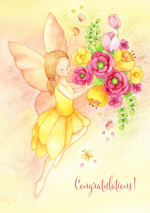Fairytale Congratulations Card created by Sini Ezer