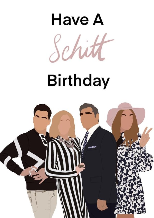schitt schitts creek Birthday Card 14302 created by Holly Norridge