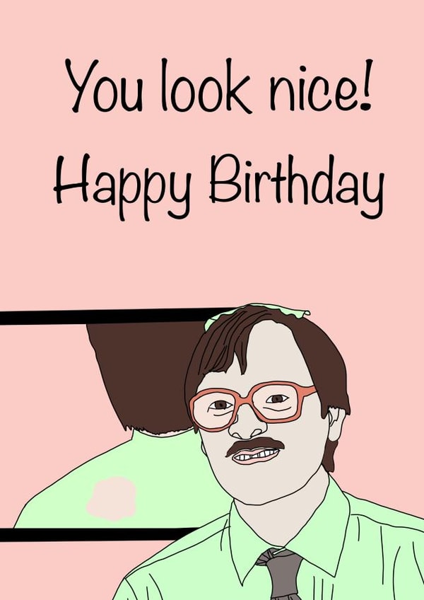 Funny Birthday card - Jim - Friday Night Dinner - For all your family & friends! created by Jade Tango