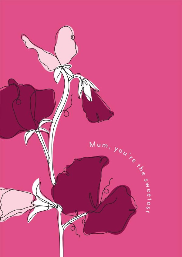 Mum garden Mothers Day Card 41307 created by Mor Creative