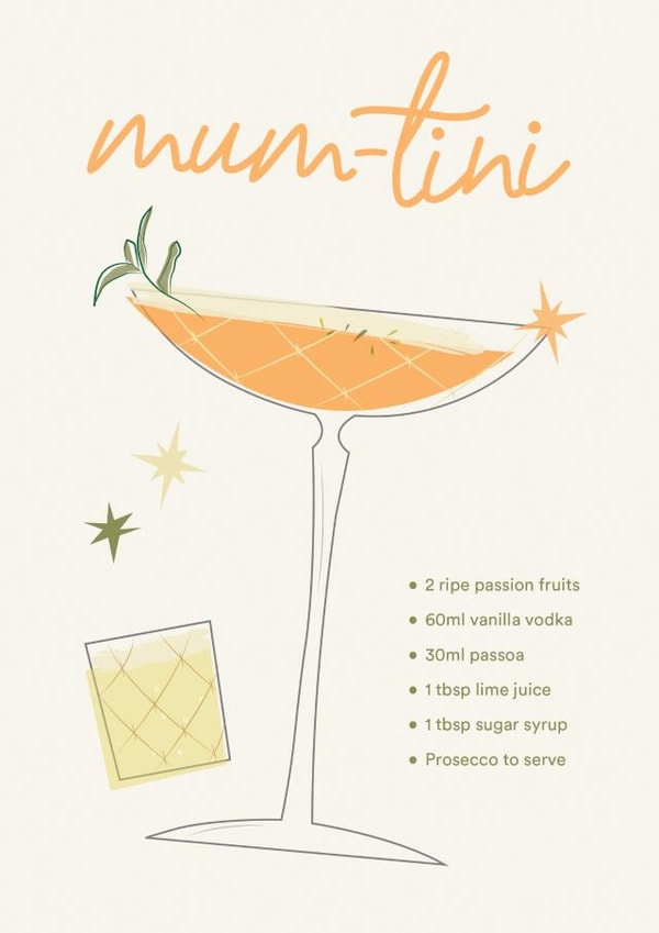 Mum-tini created by Kard & Cotton