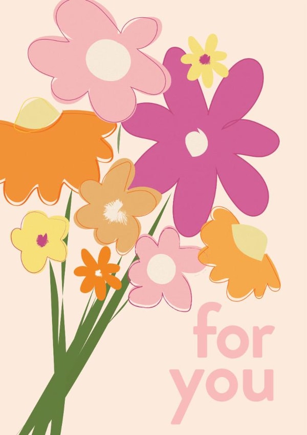 Bouquet For You created by Kard & Cotton