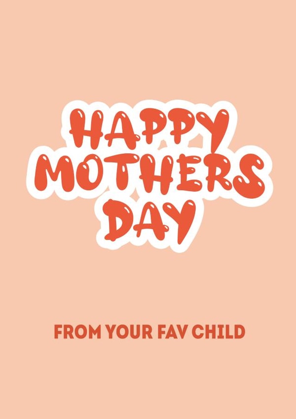 Mothers day happy mothers day Card 36044 created by Splodge Designs