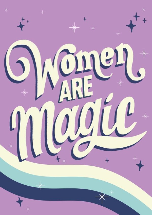 international womens day IWD Love & Friendship Card 10917 created by Wild Card