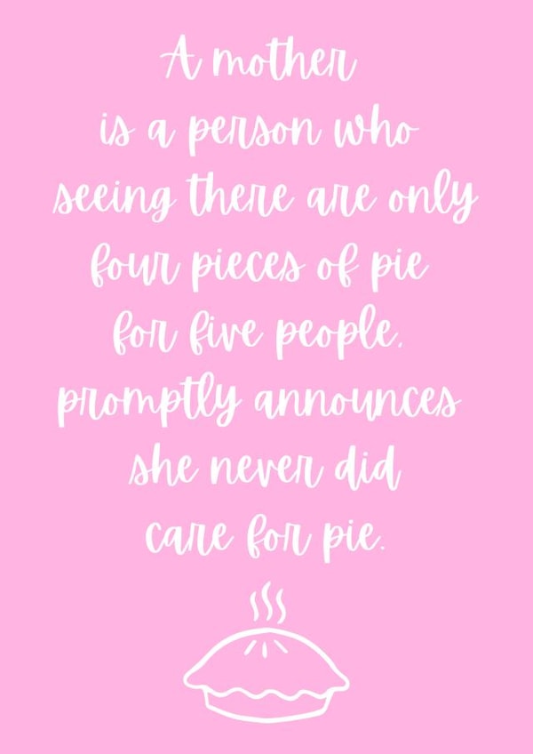 selfless kind Mothers Day Card 38692 created by George De Harpon