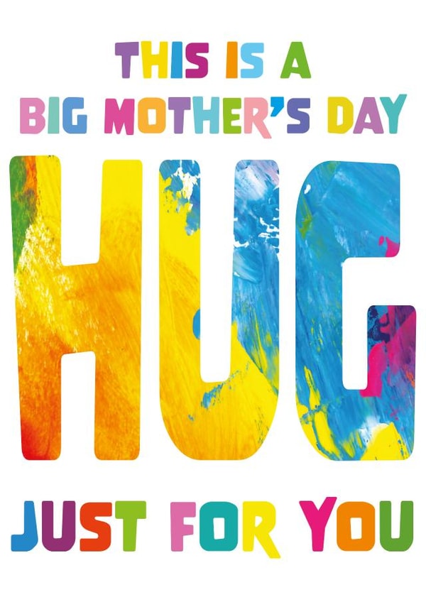 hug mothers day Mothers Day Card 15647 created by size3art