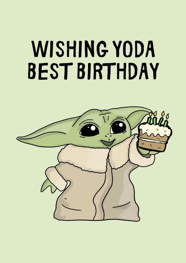 baby yoda mando Card 48261 created by Jam On Toast