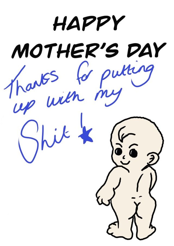 mother mum Mothers Day Card 48263 created by Phat Gift