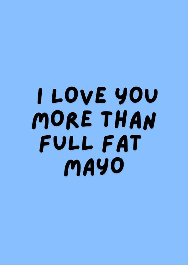 i love you more than Anniversary Card 47028 created by Happy Dollop