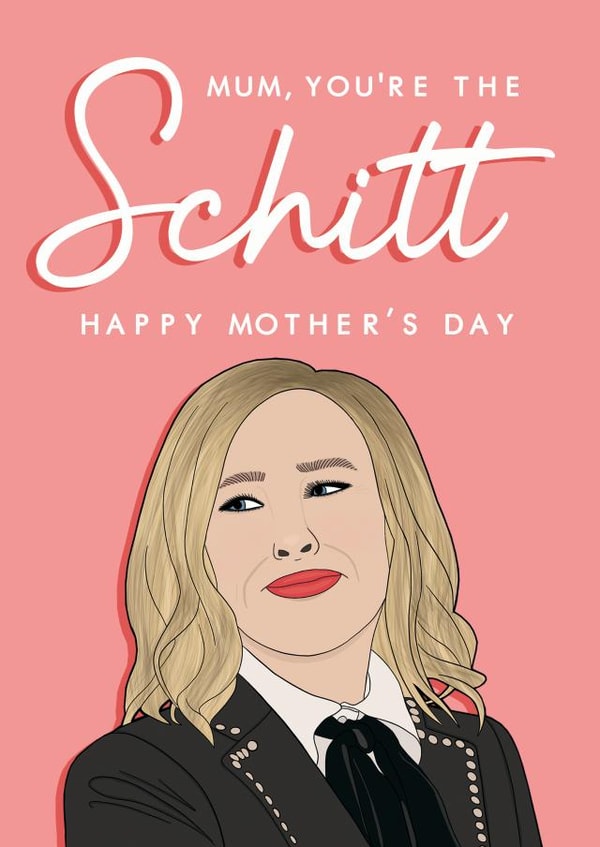 Moira Rose - Schitt's Creek Mother's Day Card created by Bonne Nouvelle