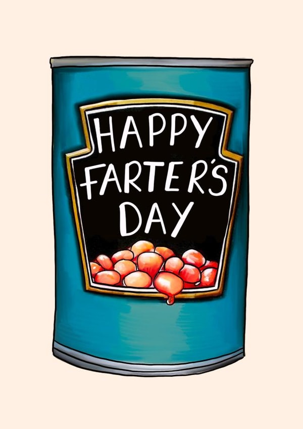 fart dad Father's Day Card 45902 created by Poppy & Mabel 