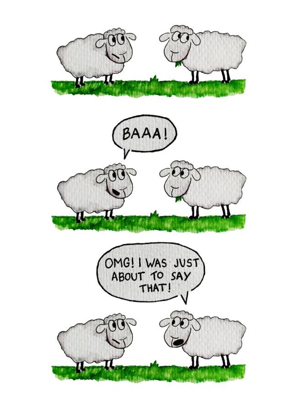 joke animal Card 42743 created by ME Illustrations