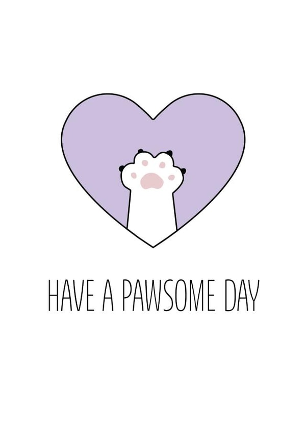 pawesome awesome Mothers Day Card 46692 created by Samantha Casey