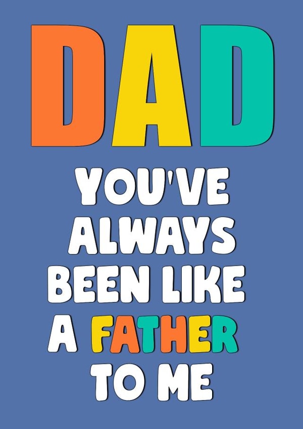 funny joke Father's Day Card 47577 created by Paperela
