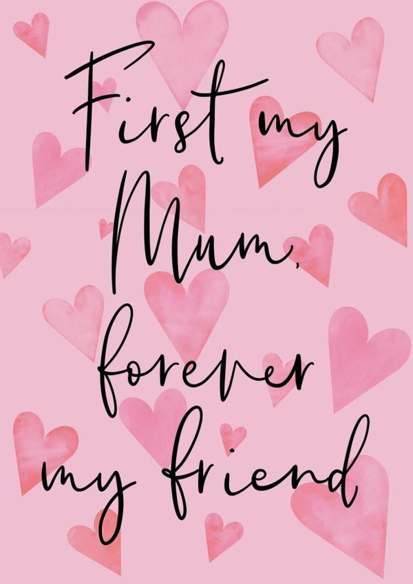 hearts love Mothers Day Card 19758 created by Paper Jungle