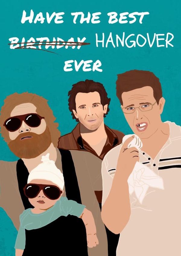 Birthday Hangover created by Faye Burtenshaw