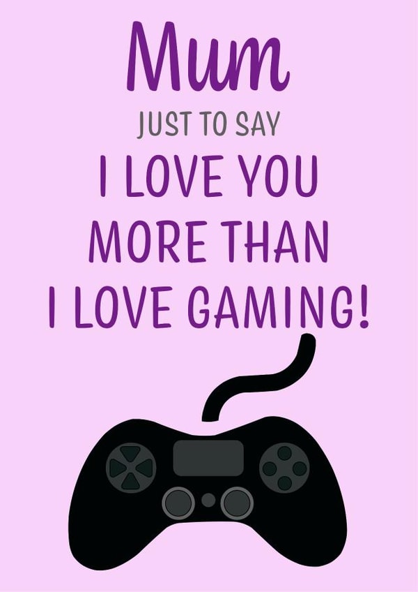 mum love you Mothers Day Card 21811 created by Simply Nix