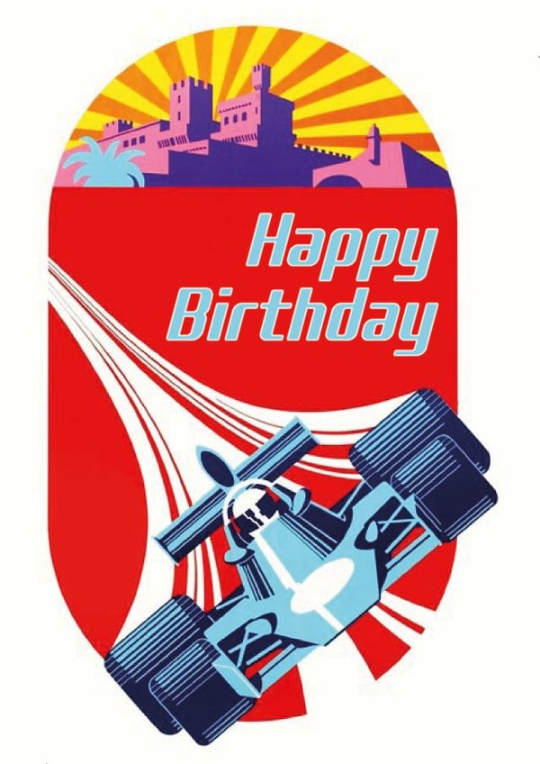 Monaco Formula 1 Card 8824 created by Groves Design