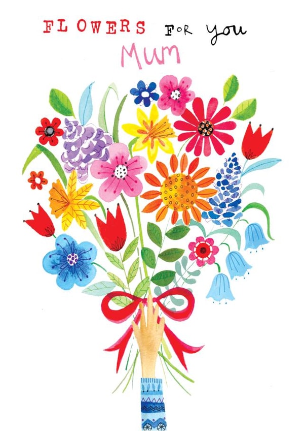 Flowers for Mothers Day Card 45369 created by Lindsay loves to draw