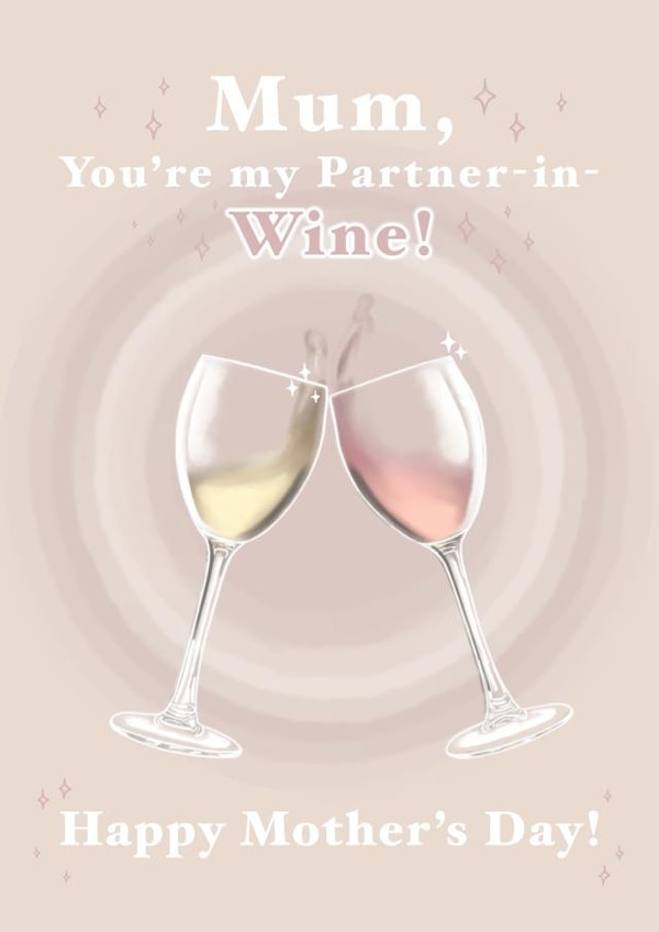 mum you're Mothers Day Card 20753 created by Little Eden Studio