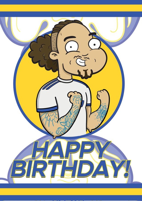Kalvin Phillips Birthday Card created by Tom Sparke