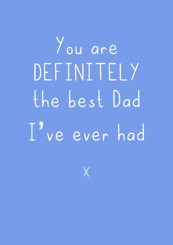 father dad Father's Day Card 48150 created by SP Designs