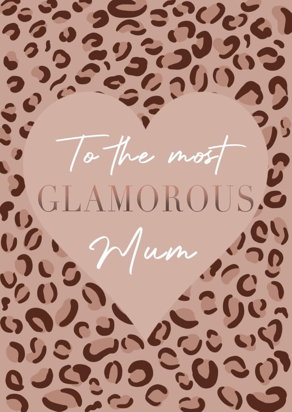 glam glamorous Mothers Day Card 21224 created by 212graphics