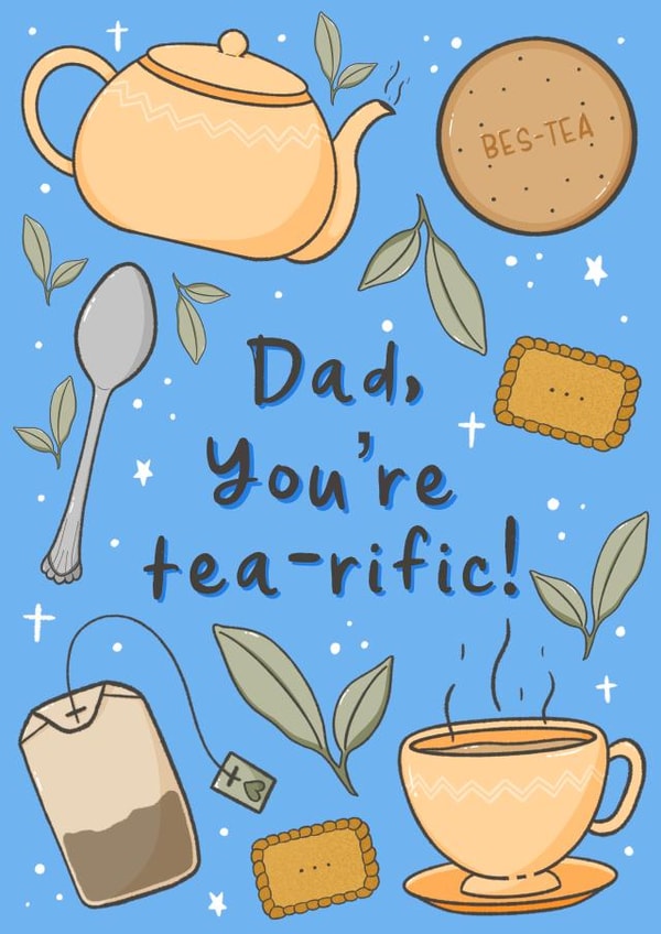 pun dad Father's Day Card 37703 created by The Laughing Sloth